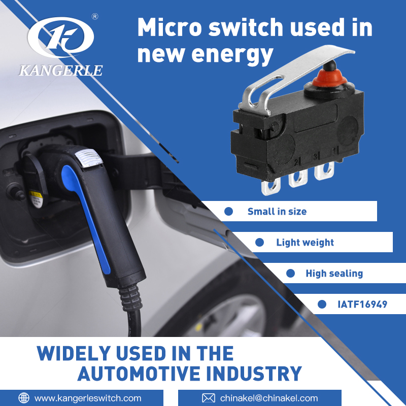 Micro Switch in Charging Gun & Charging Pile in New Energy Vehicles插图4